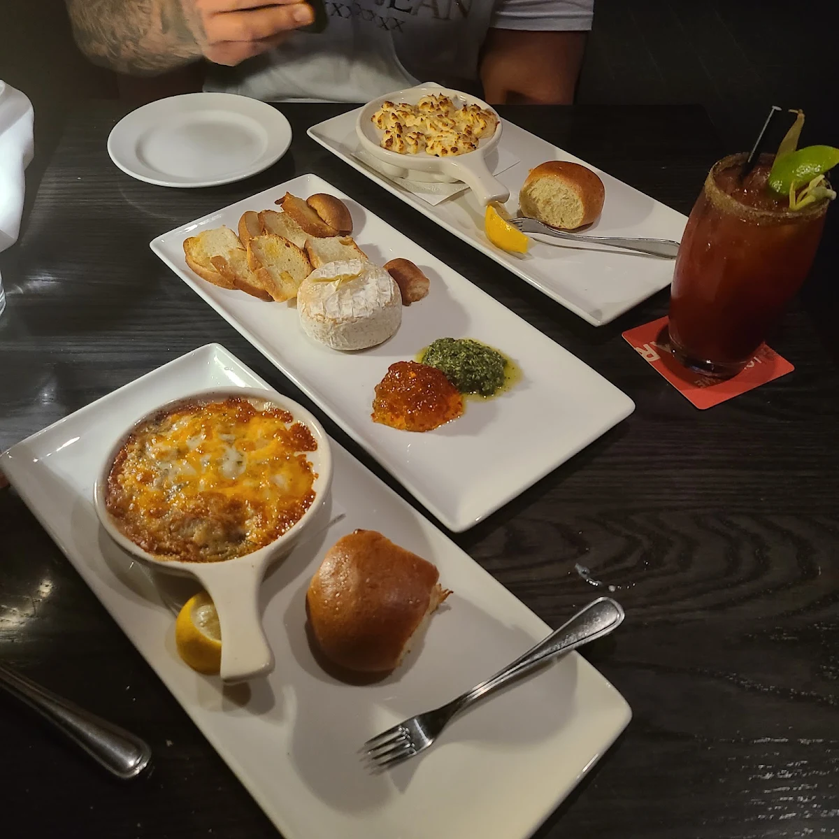 Baked Brie Baked Garlic Shrimp Stuffed Mushrooms