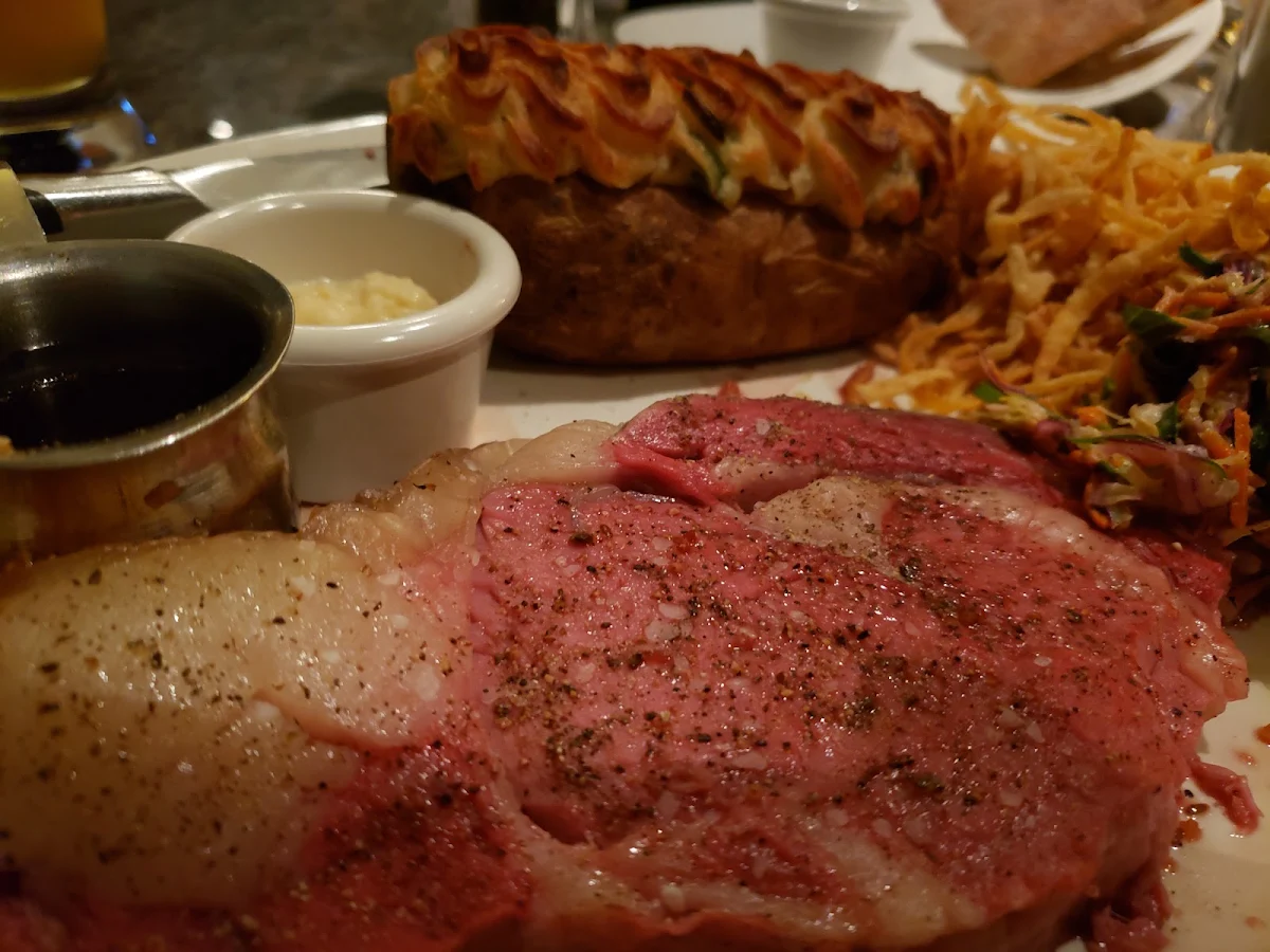 Custom Cut Prime Rib Dinner