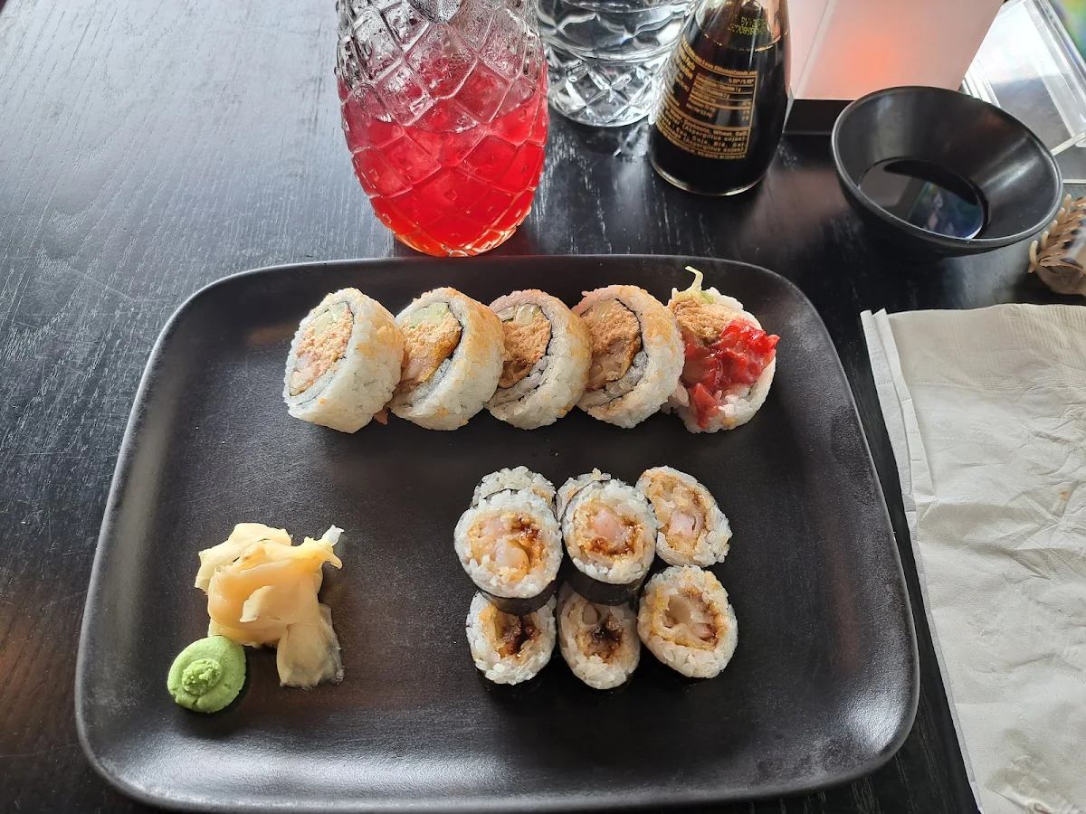 Sushi Coco Et Hosomaki Au Crevettes