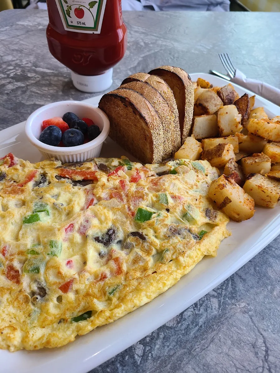 Garden Veggie Omelette