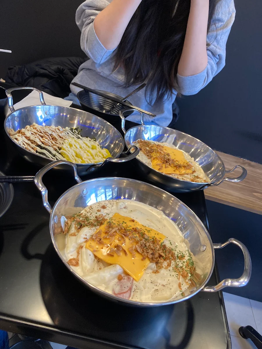 Cream Tteokbokki