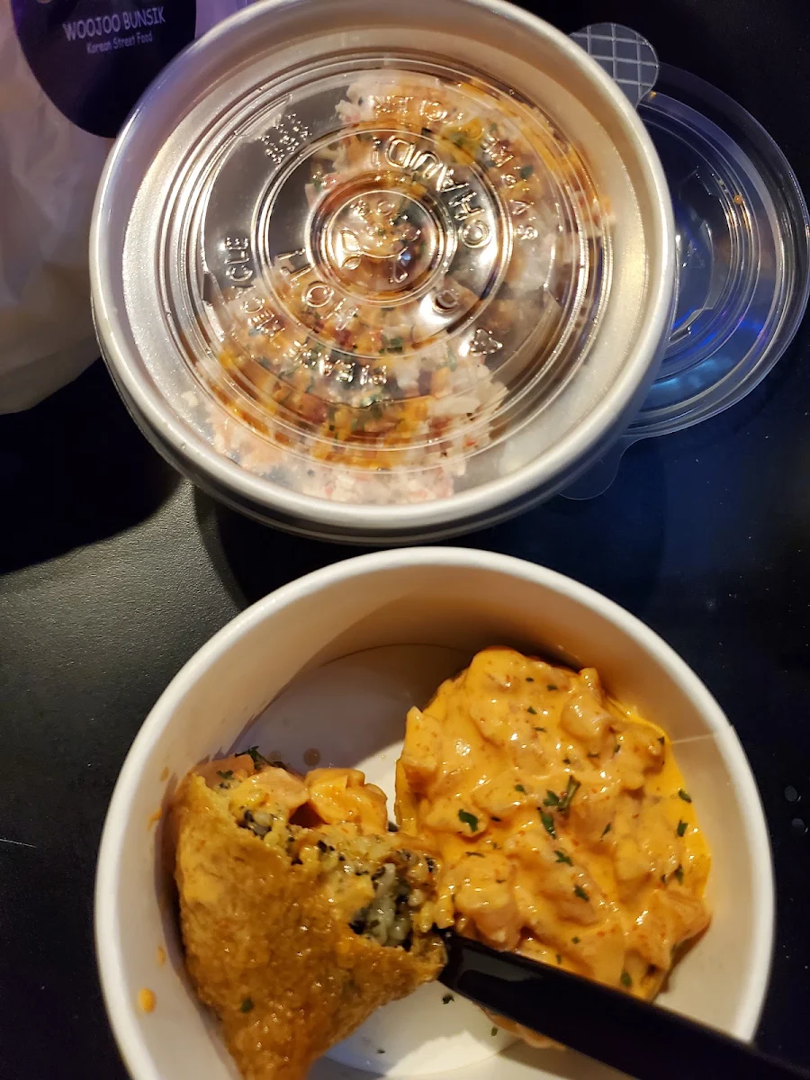 Spicy Salmon Tofu Pocket