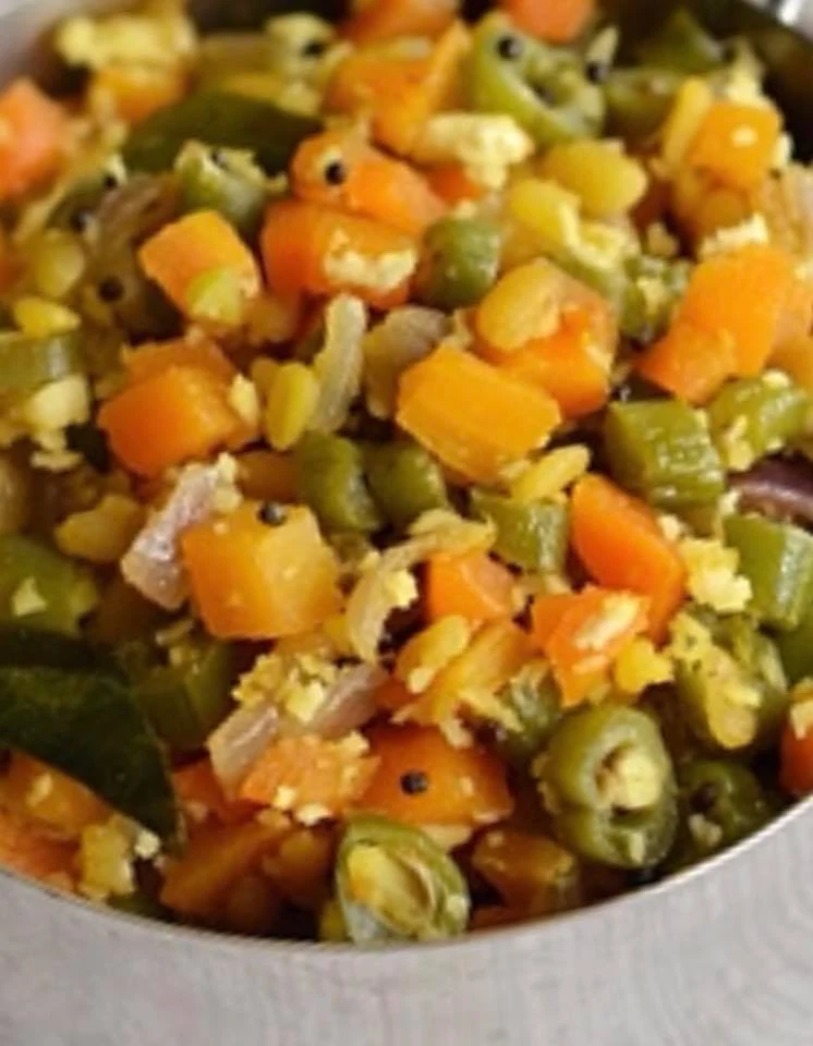 Carrot Beans Stir Fry