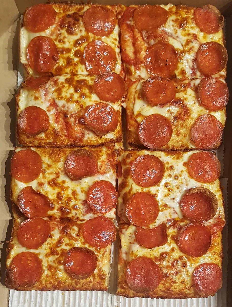 Stuffed Crust Pepperoni Pizza