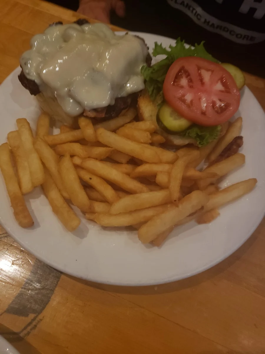 Burger and Fries