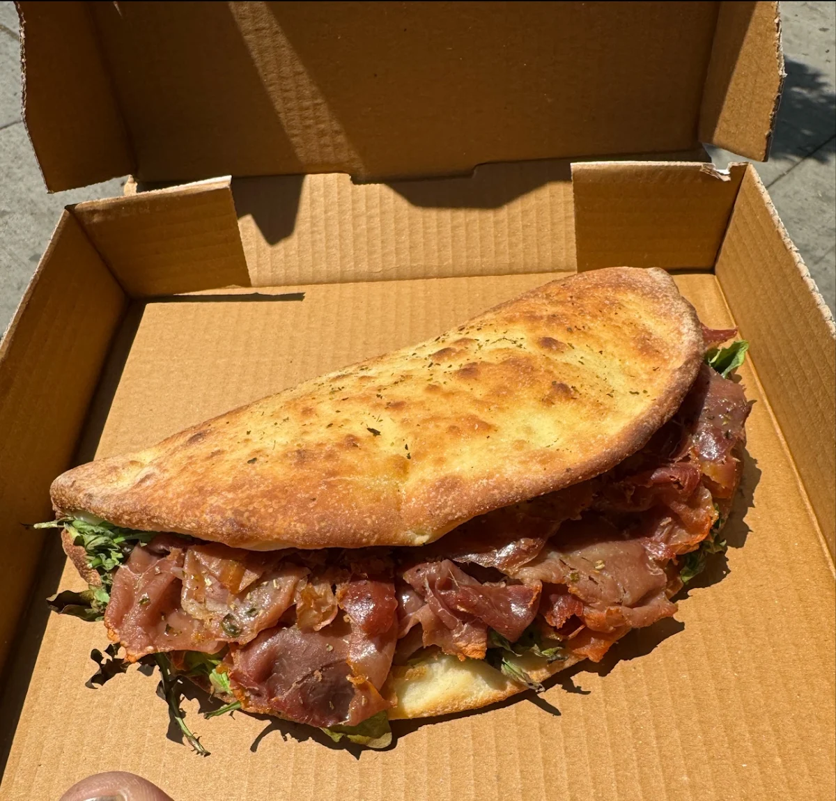 Prosciutto Arugula with Mozzarella