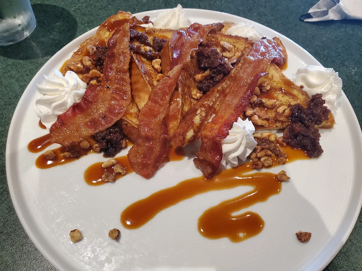 Double Bacon French Toast