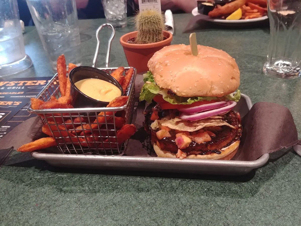Veggie Burger with Fries