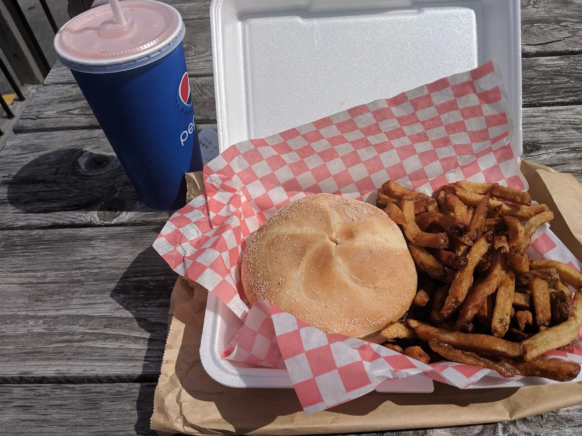 Cheese Burger Platter
