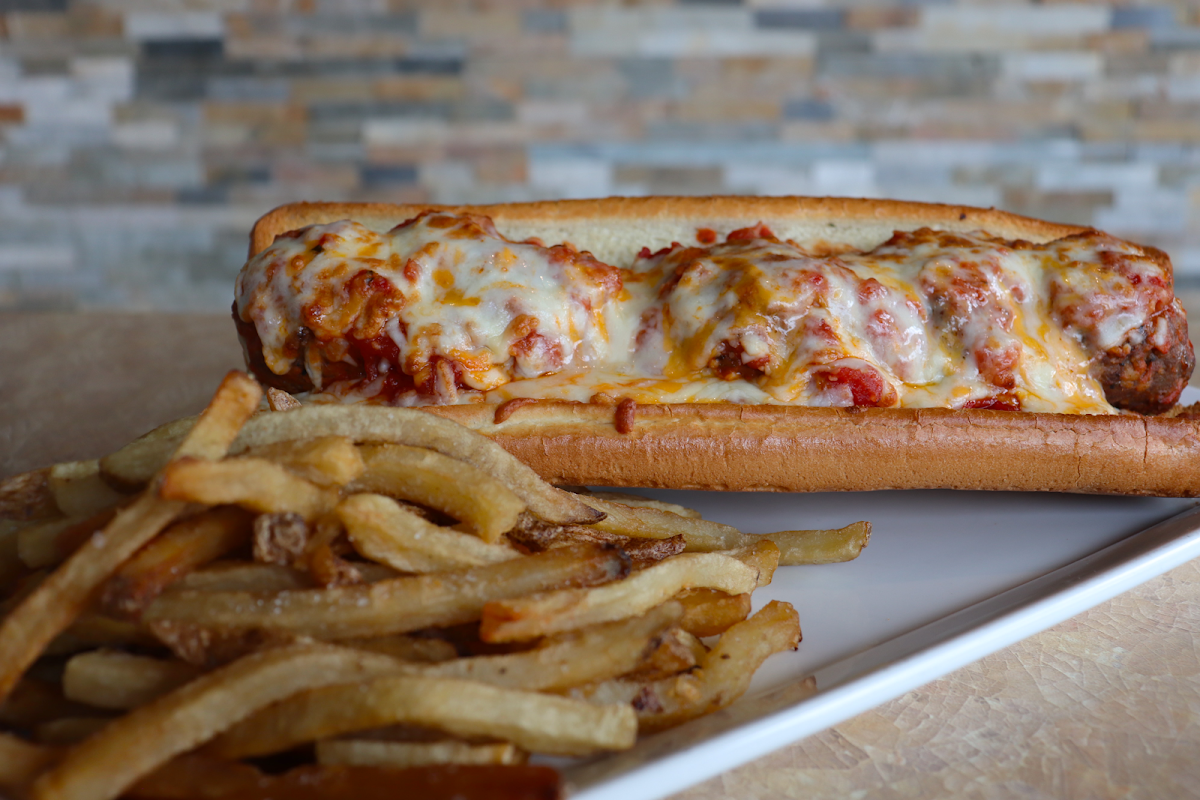 Meatball Sub & Fries