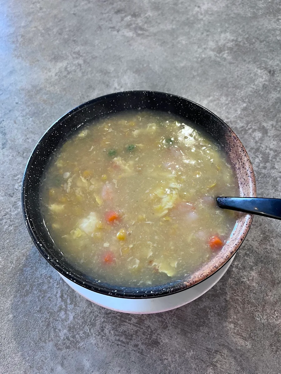 Shrimp Sweet Corn Soup