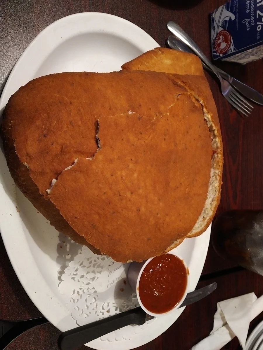 Large Panzerotti, Louie's Pizza & Pasta