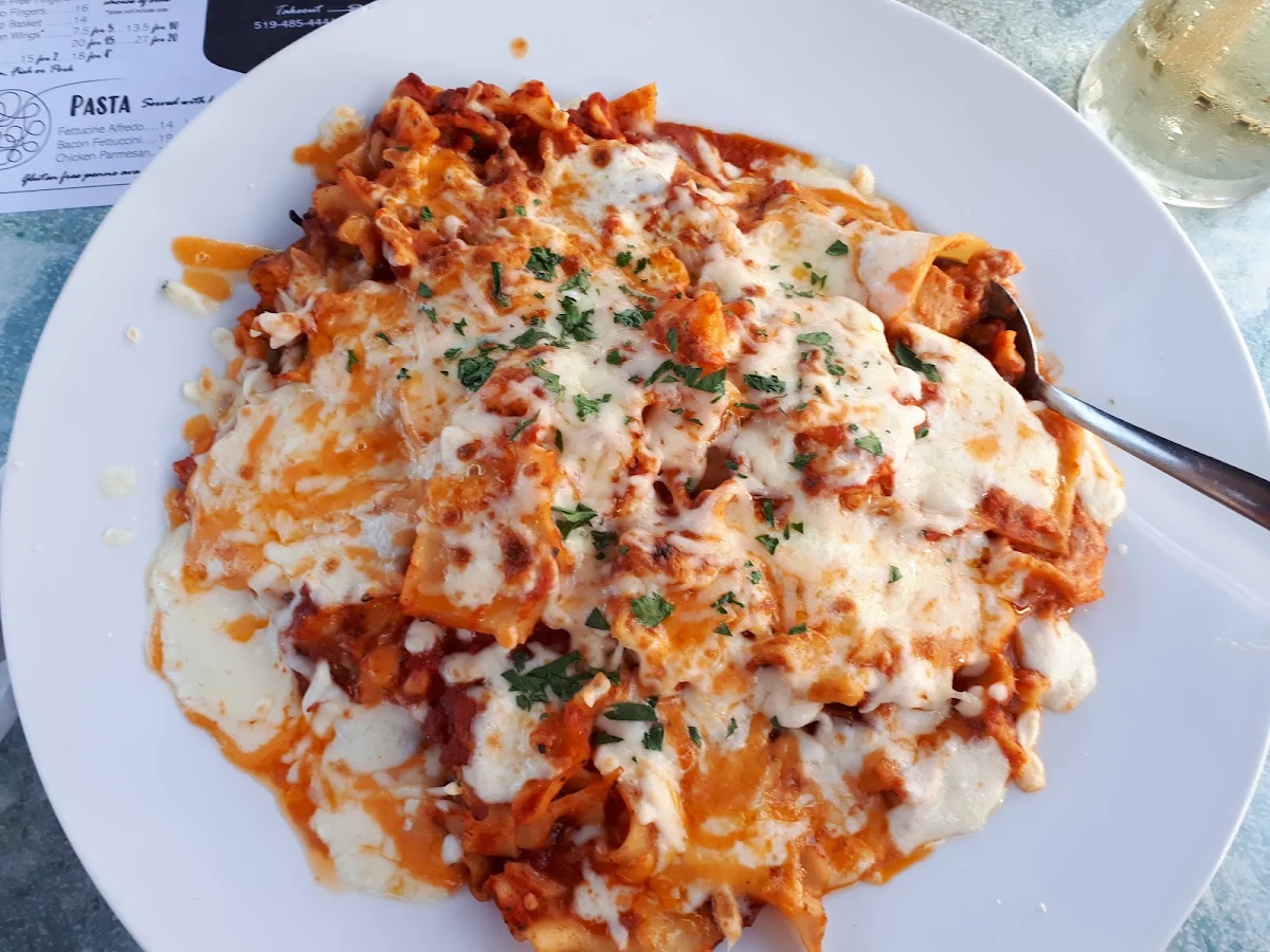 Lasagna, Louie's Pizza & Pasta