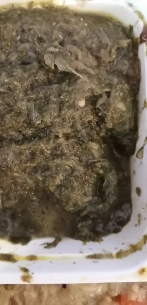 Spinach Bagi w Coconut Milk