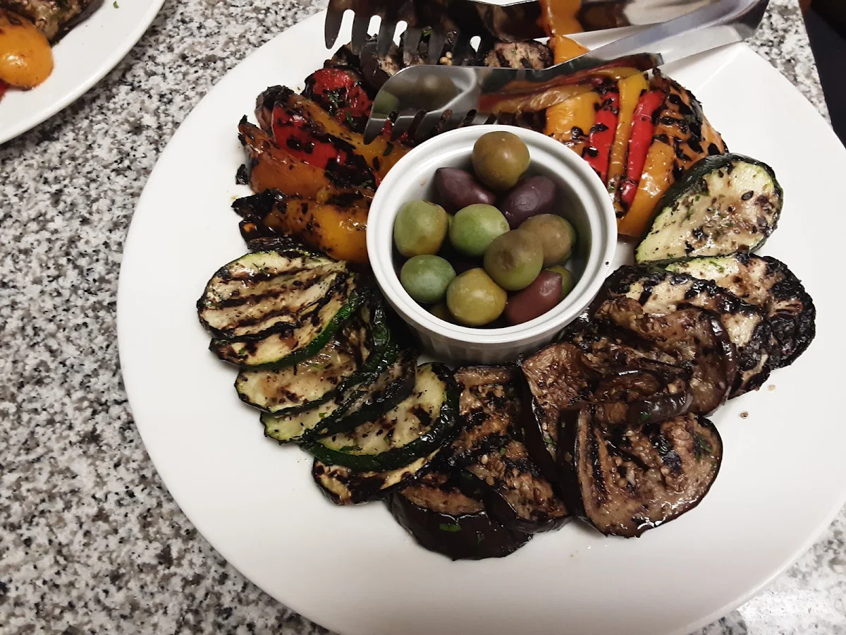Grilled Vegetable Antipasto Platter