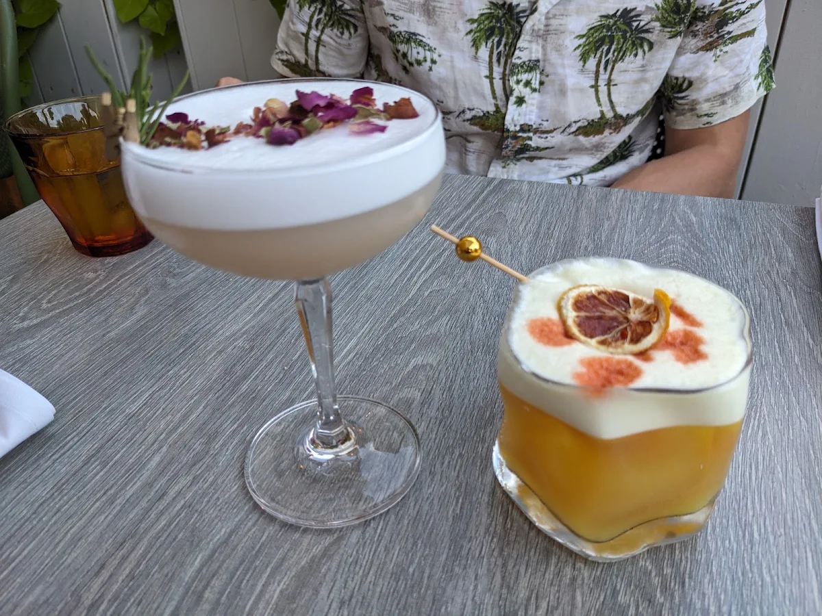 Chamomile Whiskey Sour