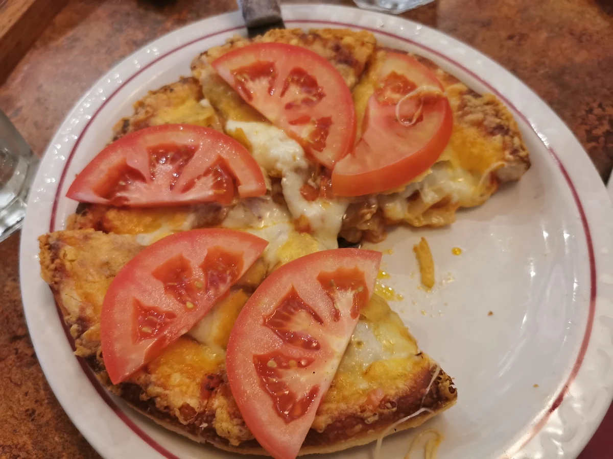 Three Toppings Small Pizza with Fresh Tomato