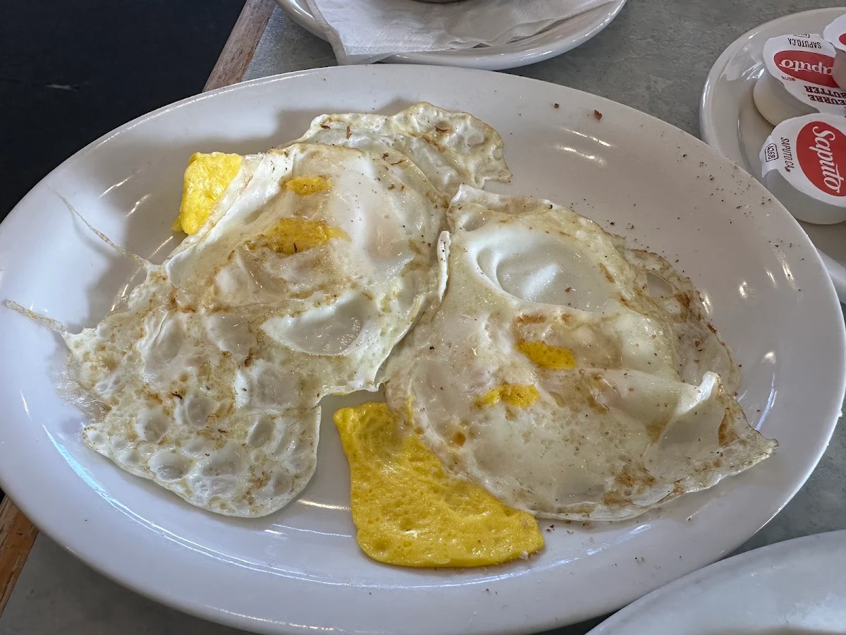 Over Hard Fried Eggs