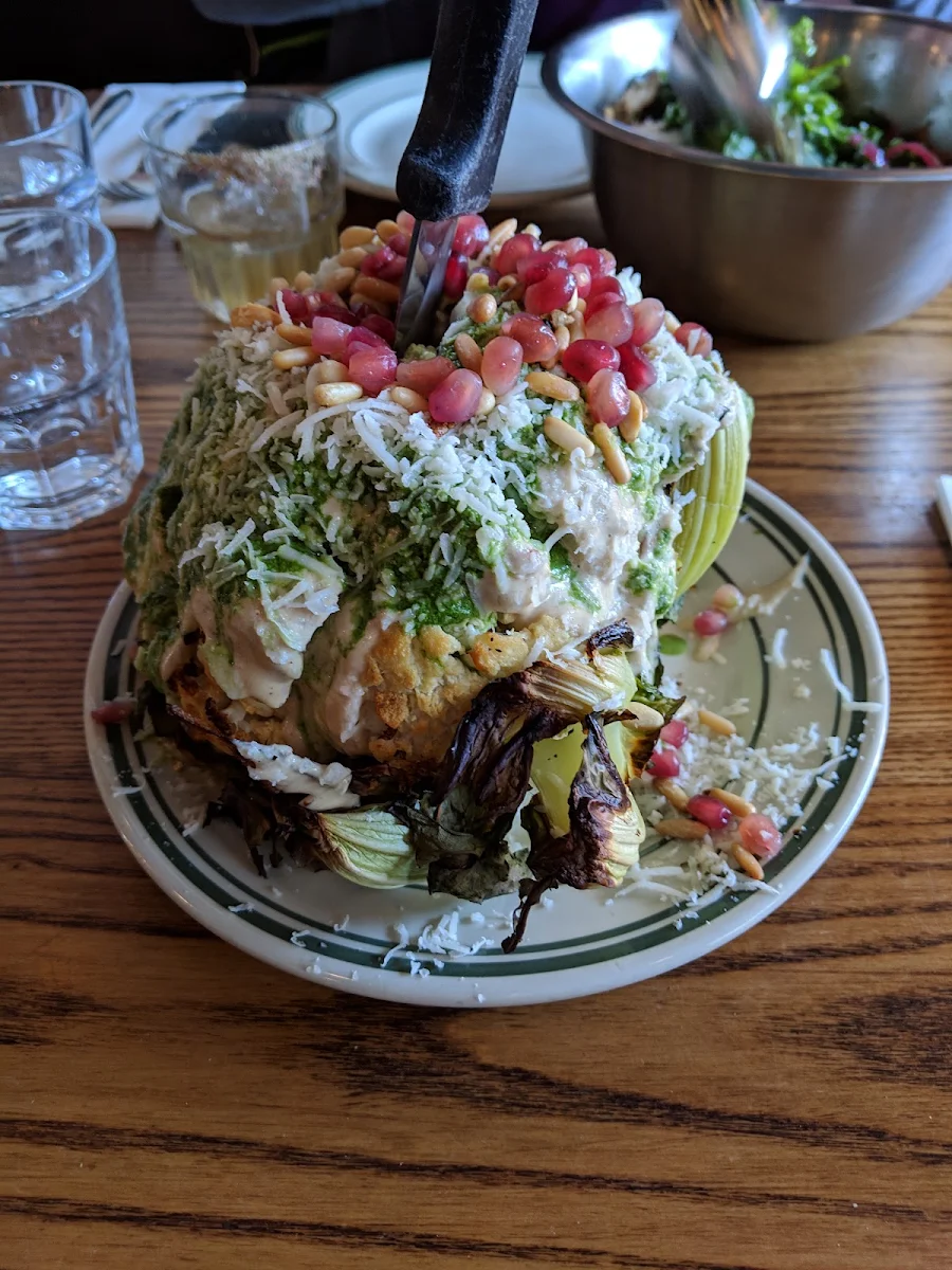 Roasted Cauliflower, Fat Pasha