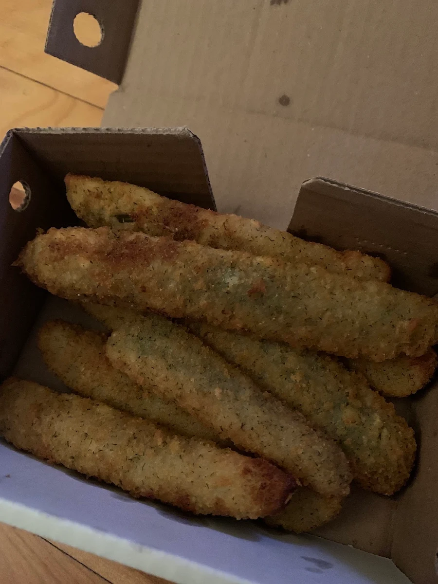 Cornichons Frits