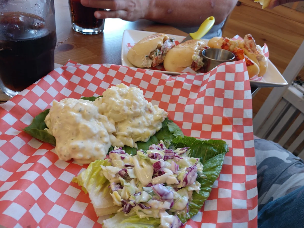 Potato Salad and Cole Slaw
