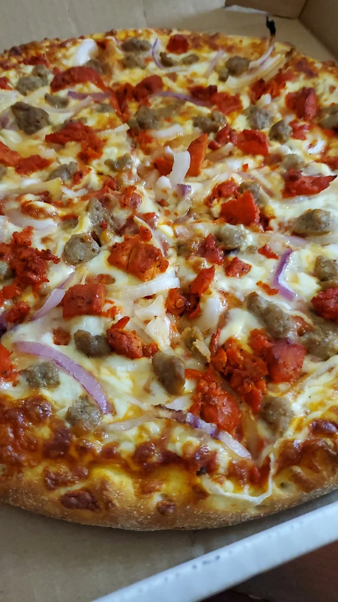 Tandoori Chicken Pizza