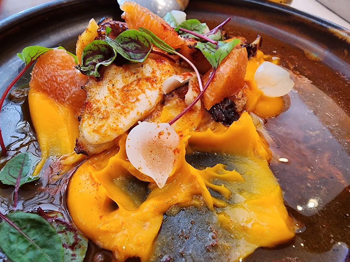 Octopus & Sweet Potato