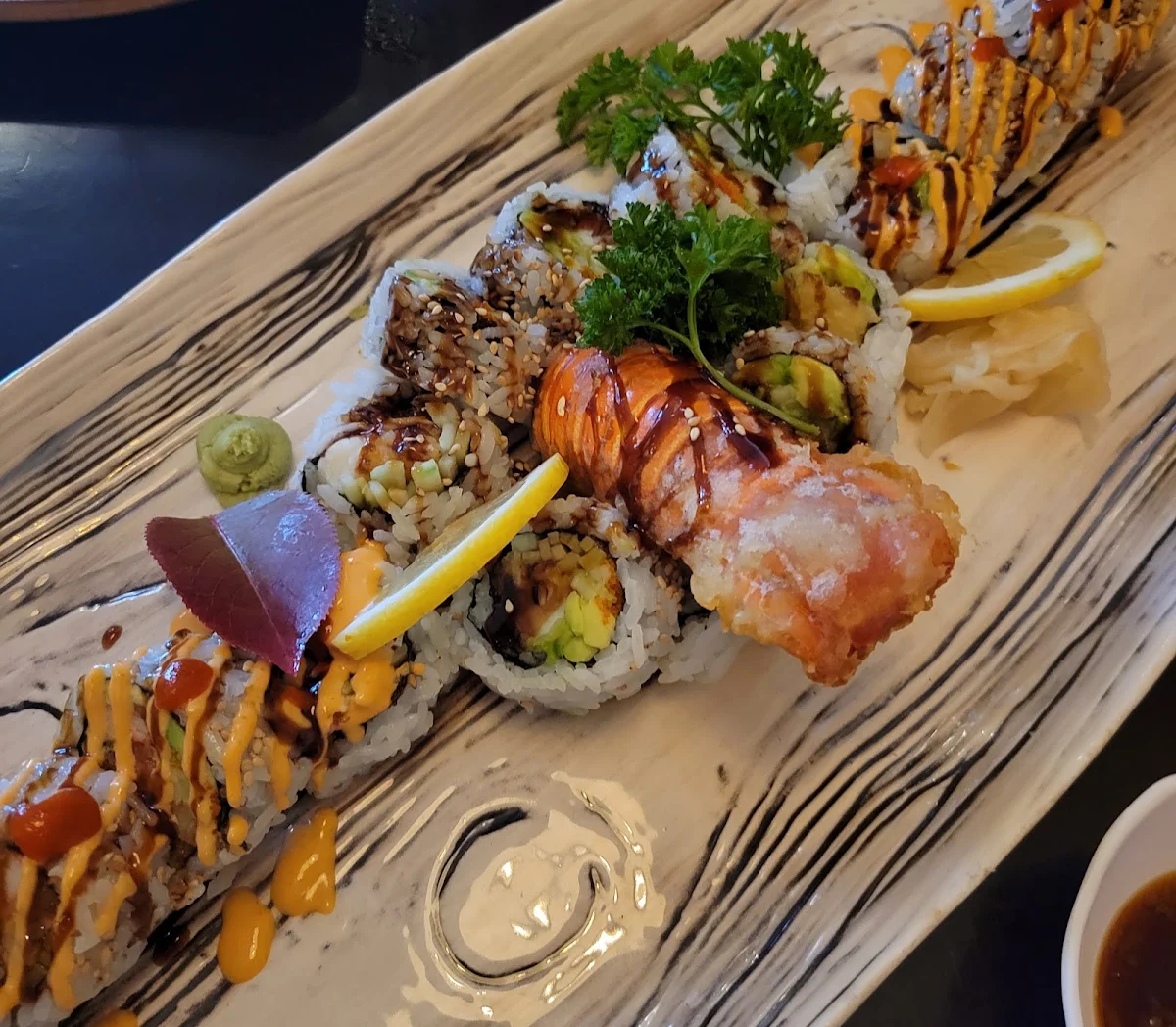 Volcano Roll & Lobster Roll