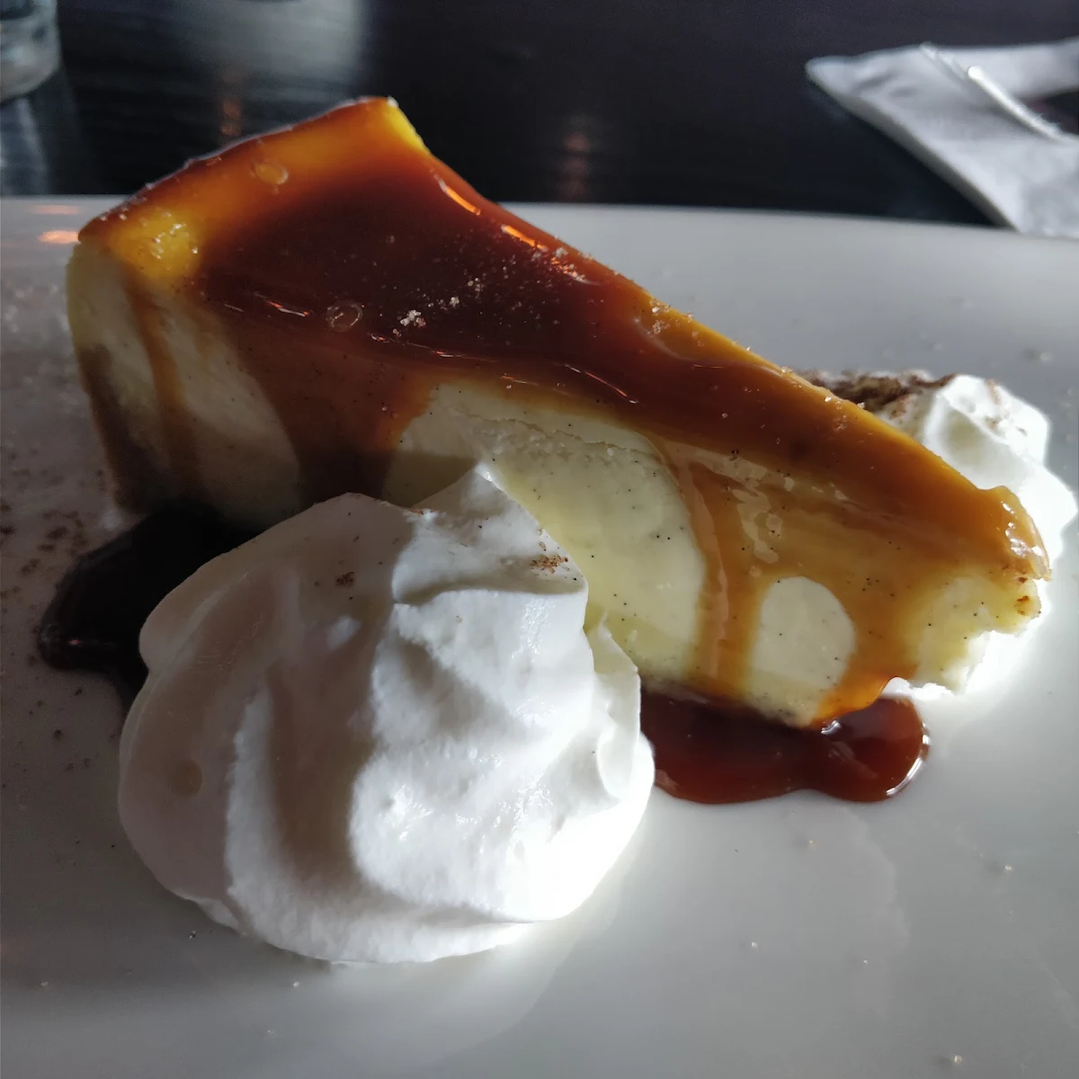 Creme Breole Cheesecake Slice
