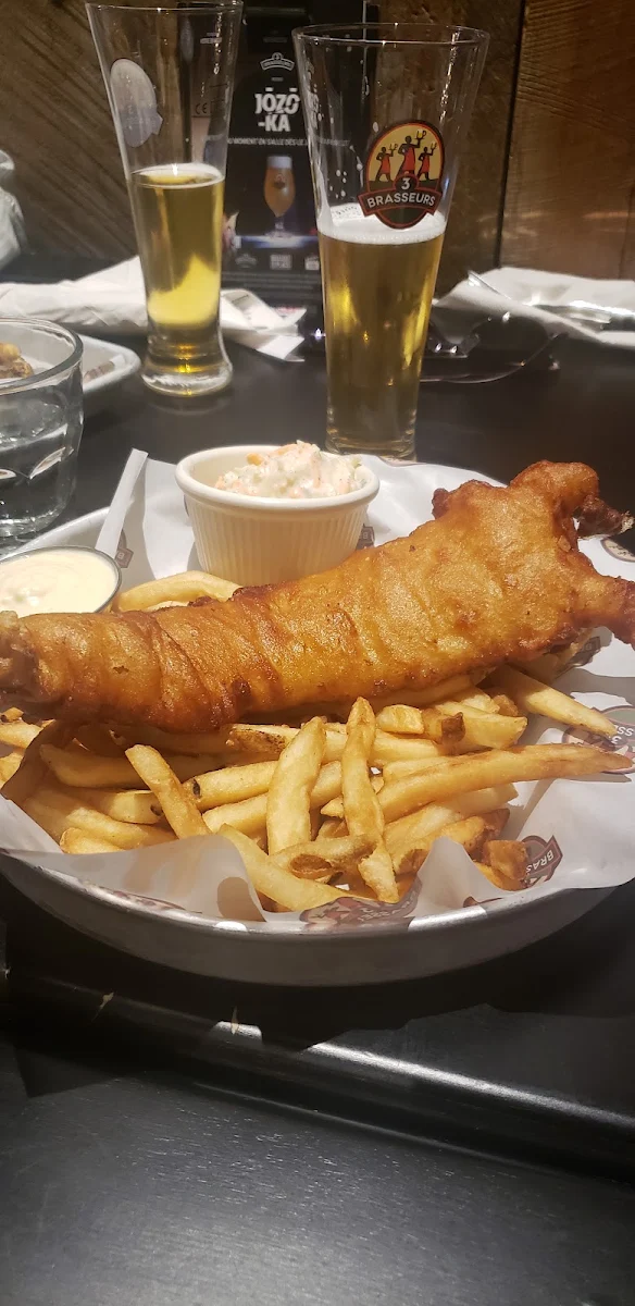 Fish & Chips À la Bière Fish & Chips With Beer