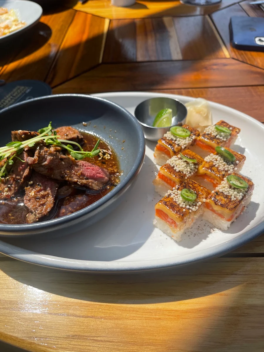 Steak and Sushi
