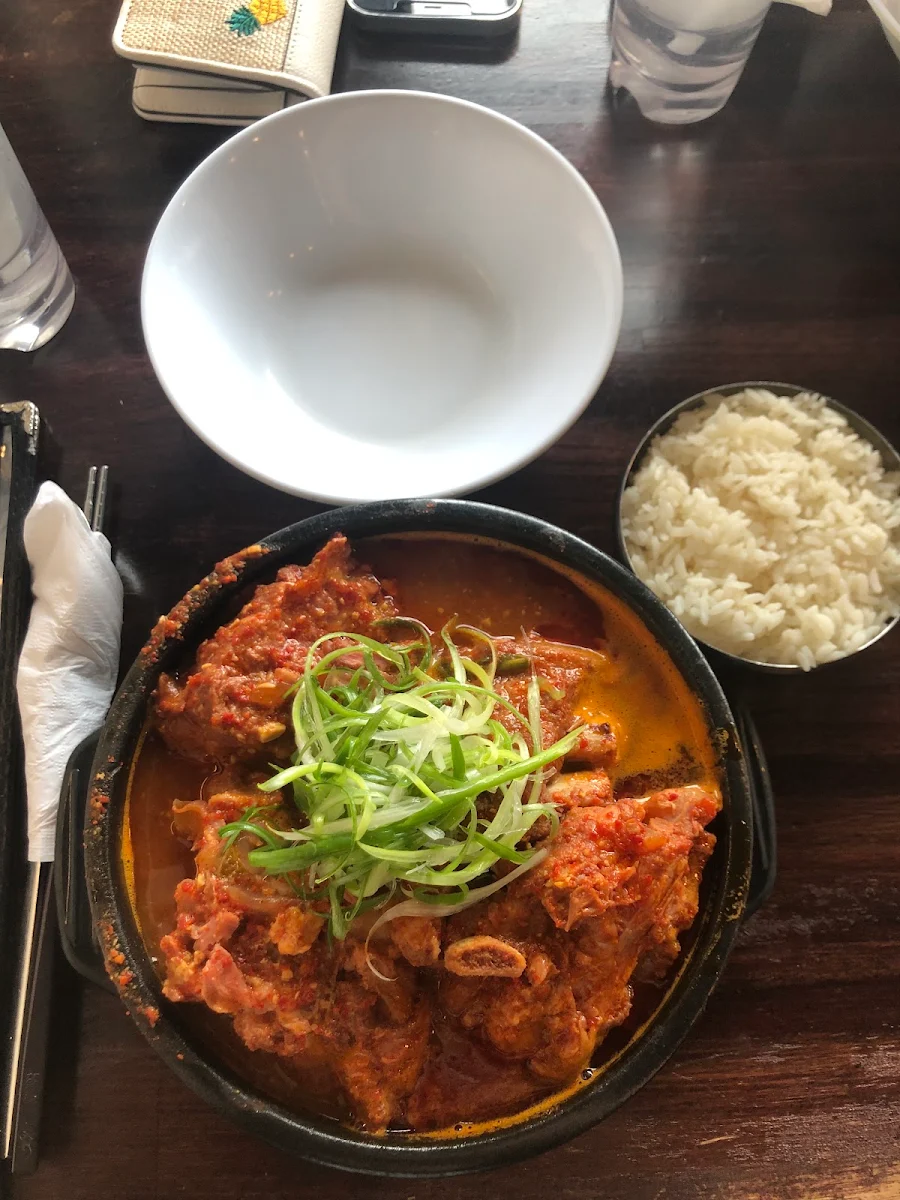 Spicy Pork Bone Soup