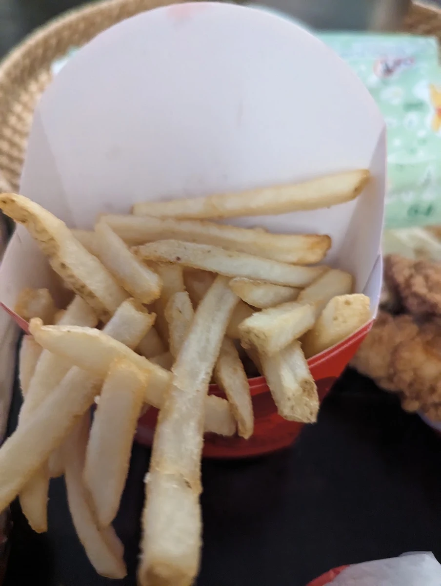 Fries with Sea Salt Cals 210-470