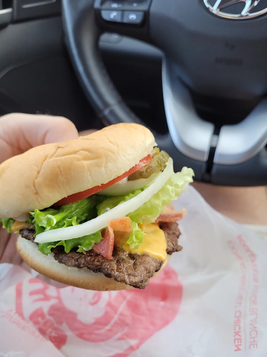 Junior Bacon Cheeseburger