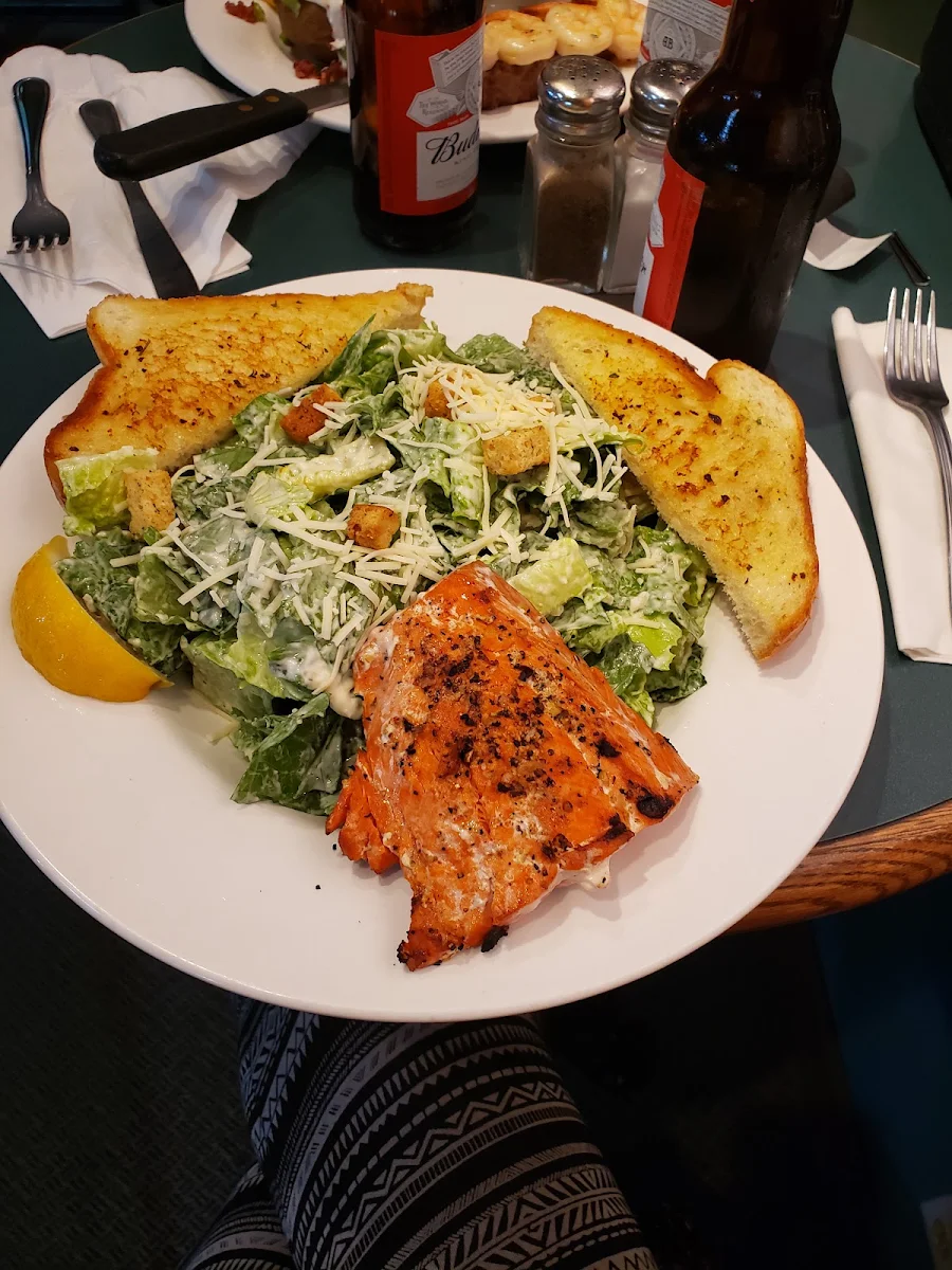 Salmon Ceasar Salad