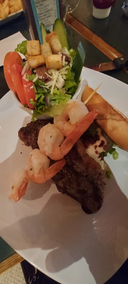 Steak and Prawn Special