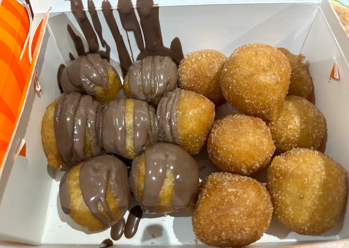 Chocolate Hazelnut Sugar Cinnamon Puffs