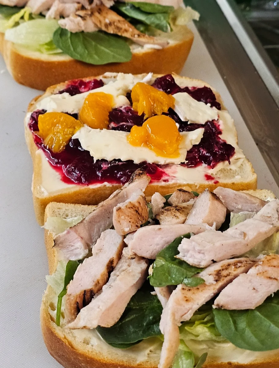 Cranberry Chicken on Sourdough