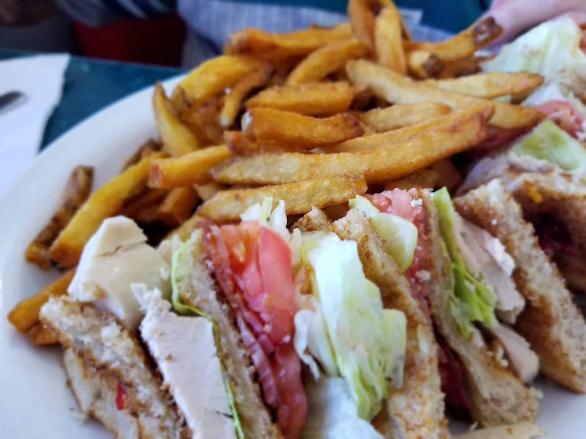 Bendale Turkey Club with Fries