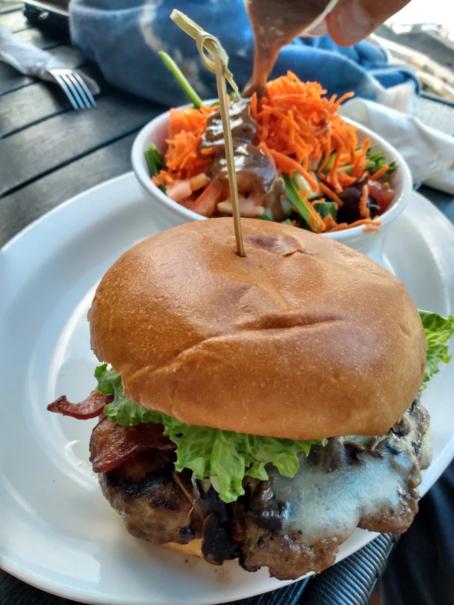 Lighthouse Burger with GF Bun