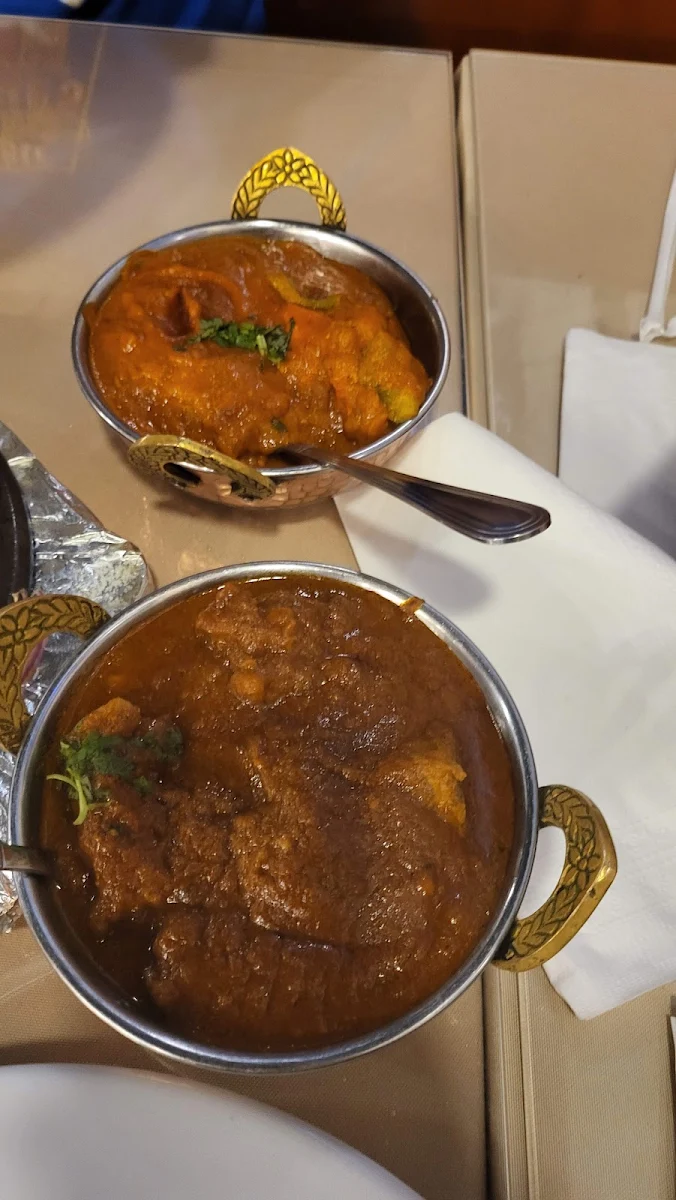 Lamb Curry and Chicken Tikka Masala