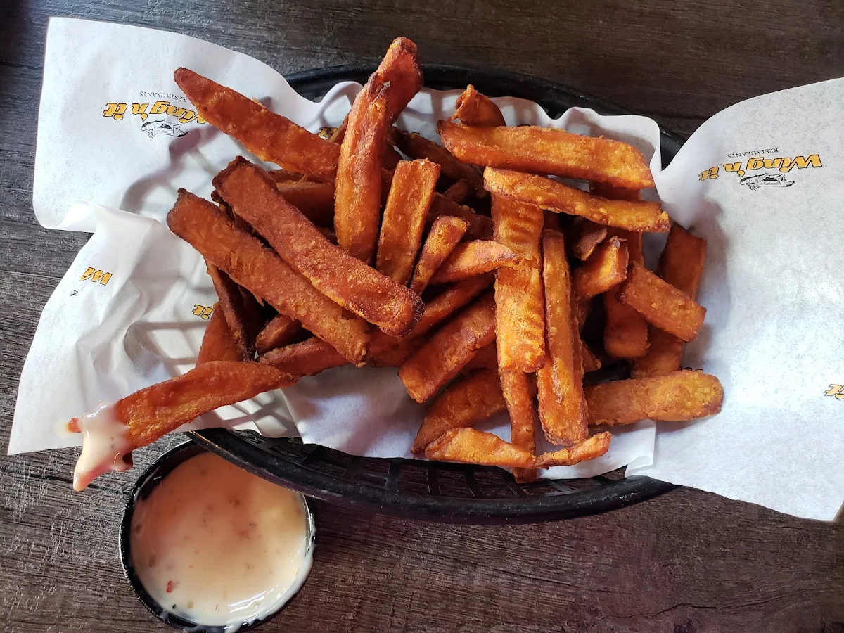 Sweet Potato Fries and Mustard Dip