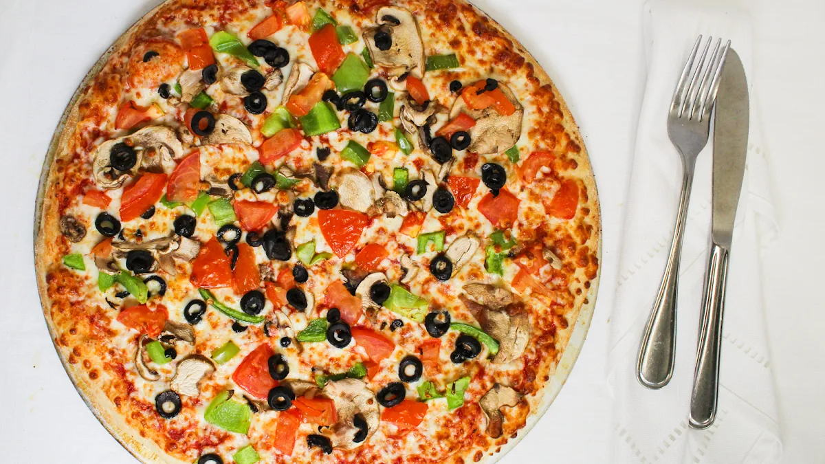 Vegetarian Pizza Slice