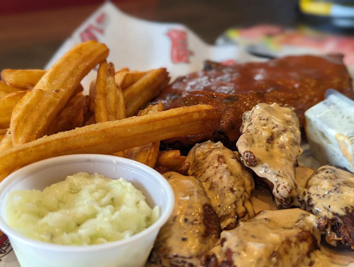 Ribs and Wings Combo