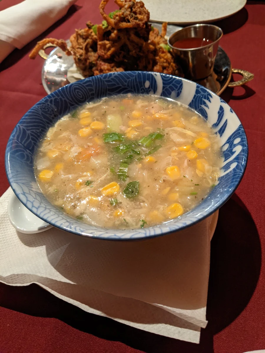 Sweet Corn Chicken Soup