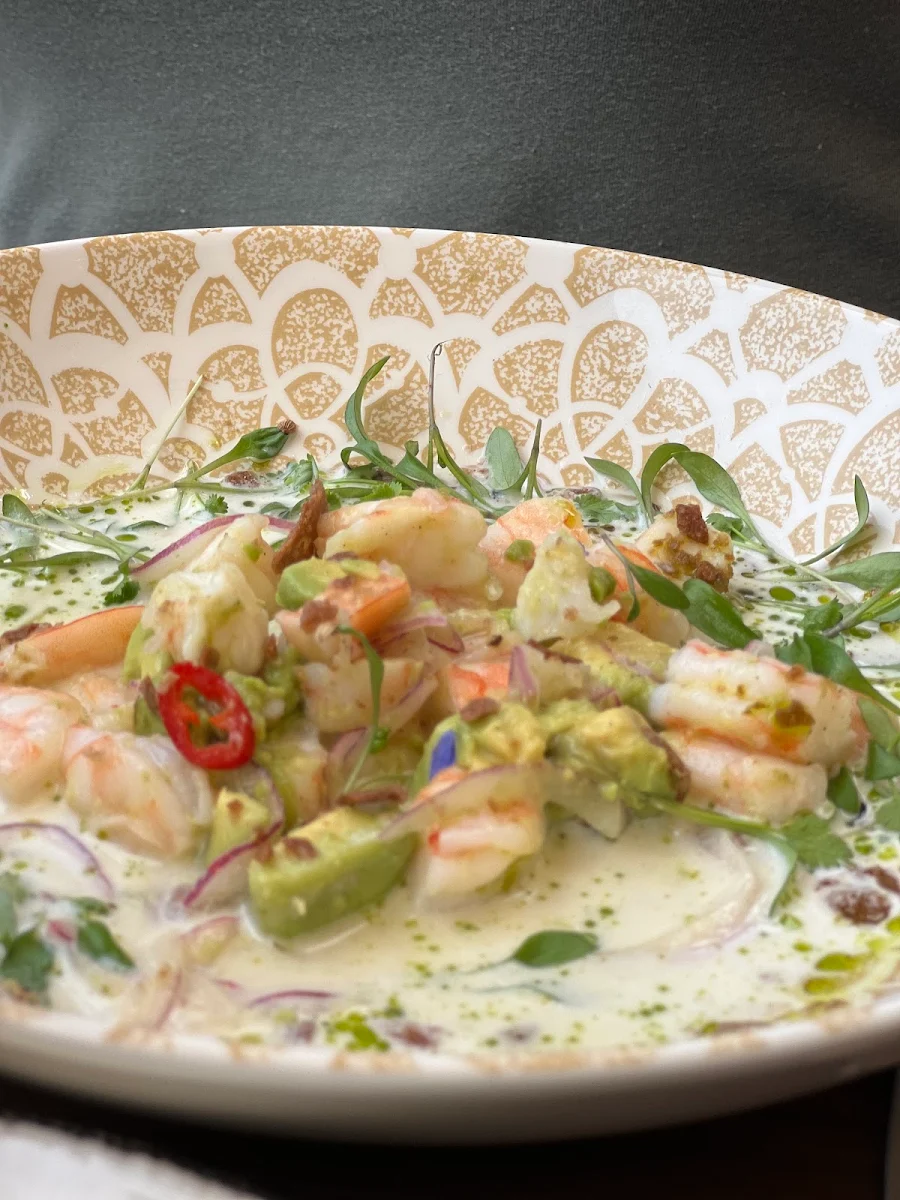 Ceviche de Crevettes Shrimp Ceviche