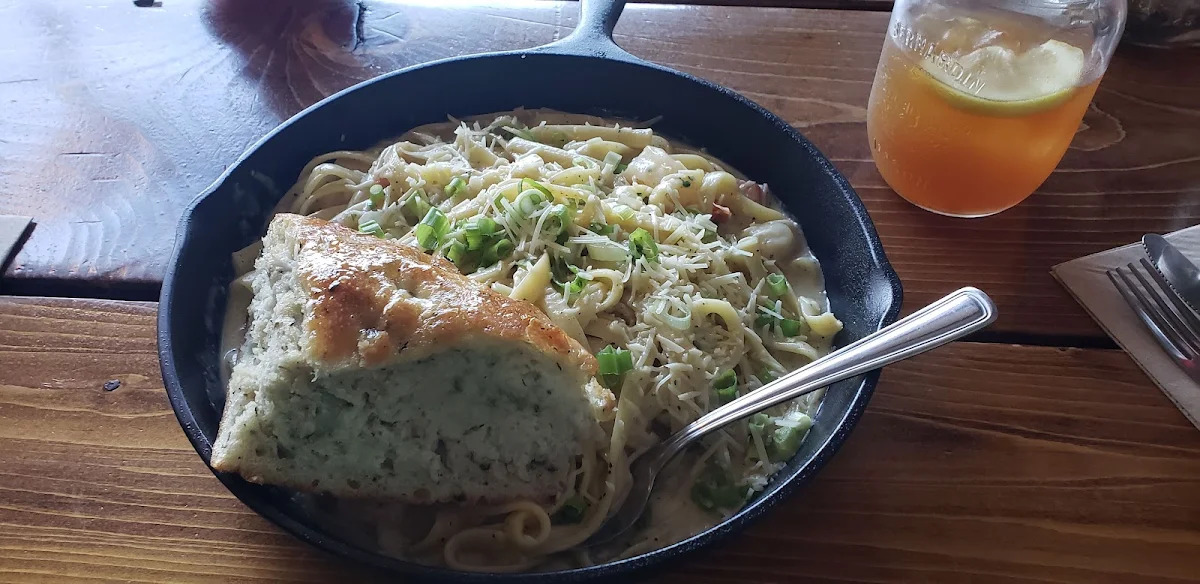 Seafood Fettuccine Alfredo