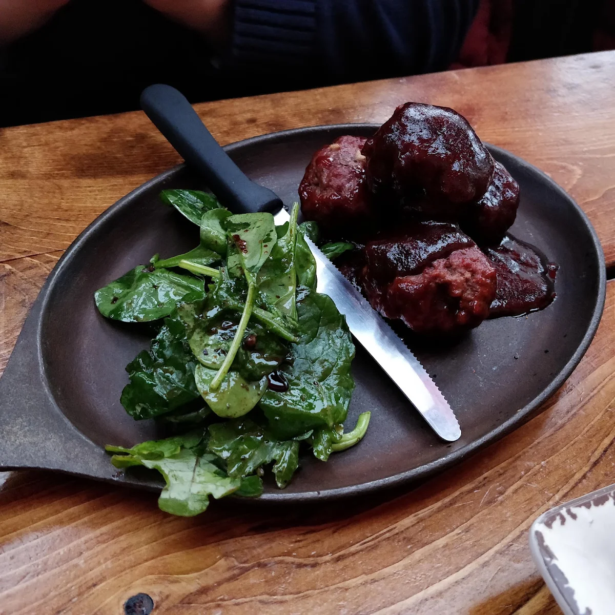 Wild Smokey Balls with Sticky Sauce