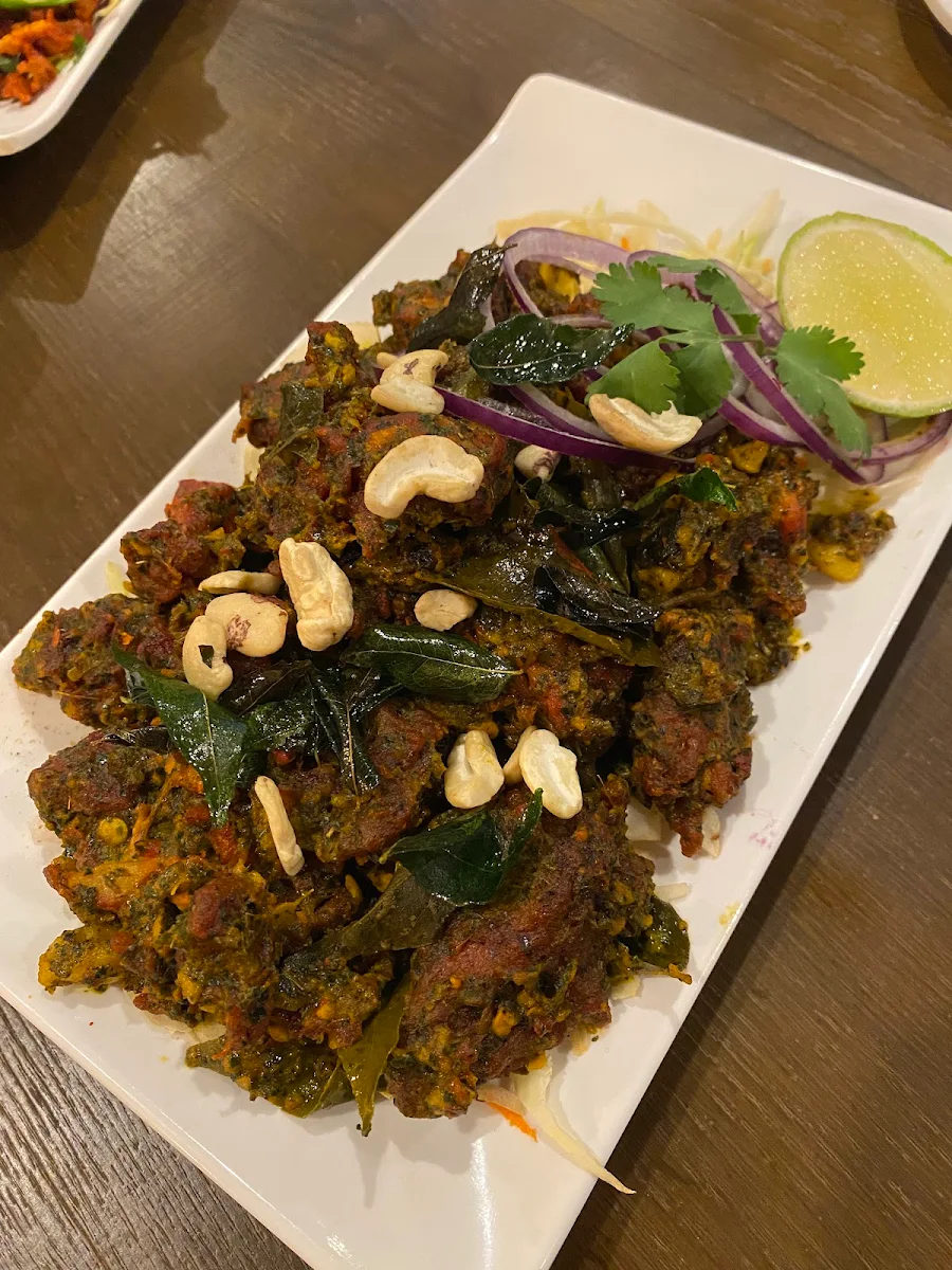 Karivepaku Chicken