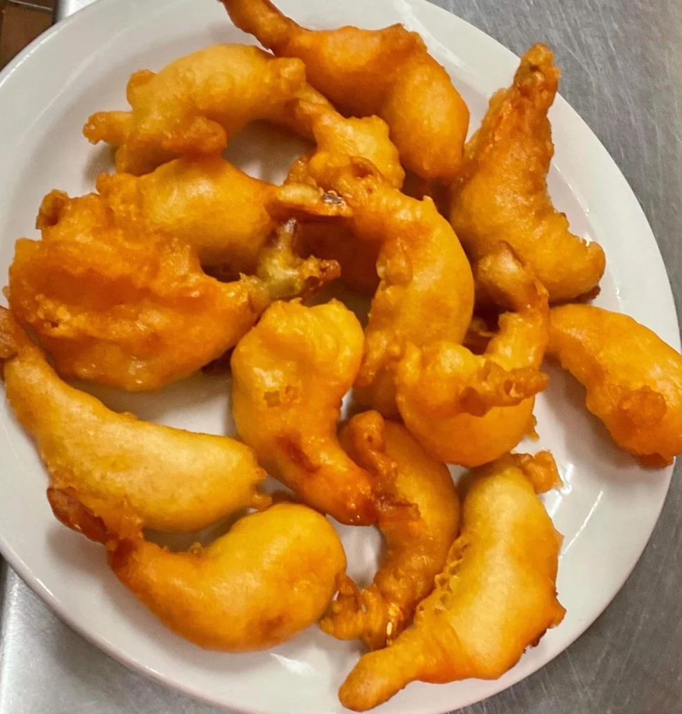 Deep Fried Prawns